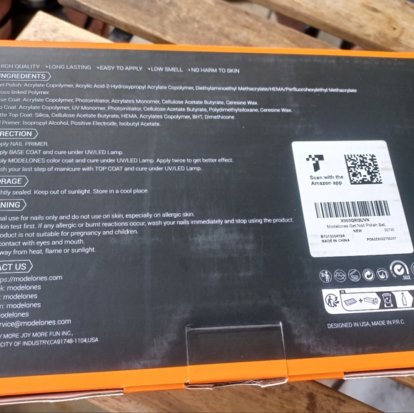Gel polish Modelones a40 pcs 7ml - Picture 6 of 7